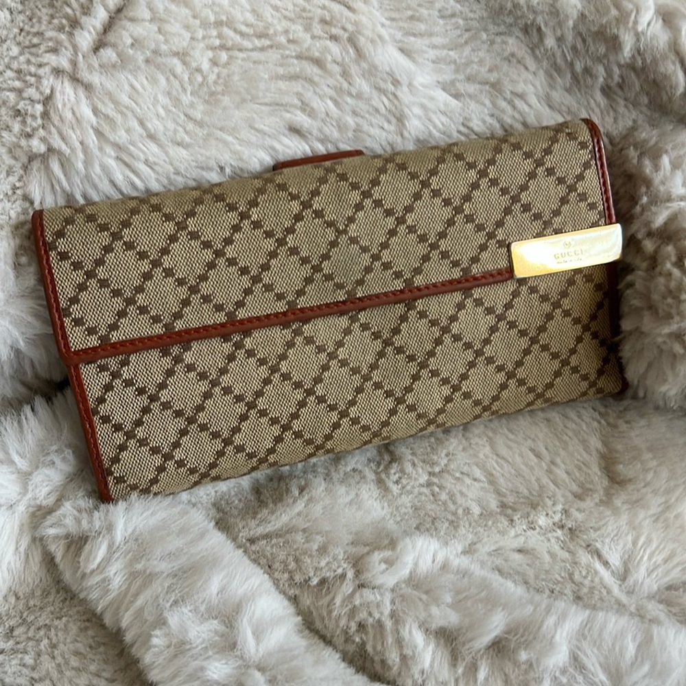 Gucci Diamante Long Wallet
